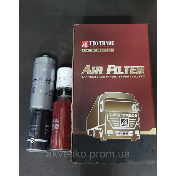 Комплект фильтров двигателя на автокран XCMG QY25K5 (двигатель D6114)