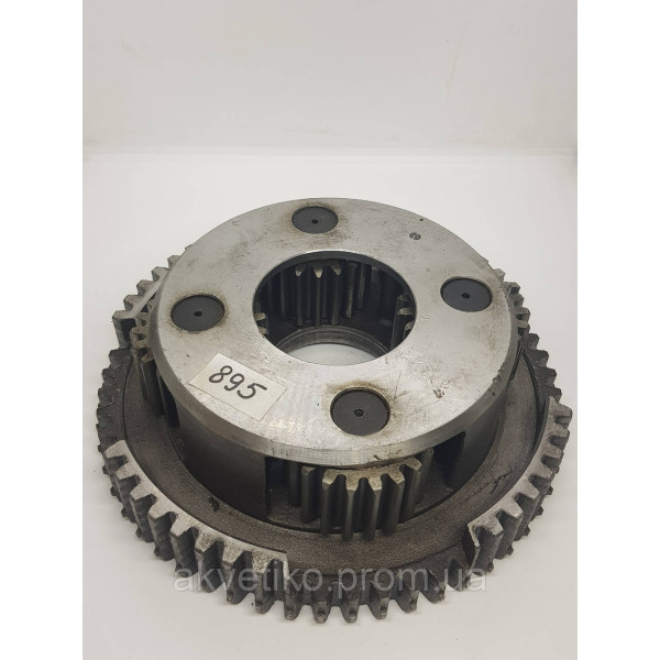 Водило в составе (блок сателлитов) задней передачи КПП ZL40.50 ZL40A.30.5-32 403213