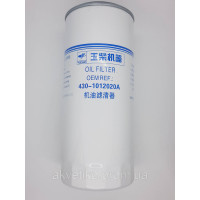 Фильтр масляный JX1023 D17-002-02+B, C18AB-1R0658+B, 1R0658M, 430-1012020A для C6121, D6114, Yuchai 6108