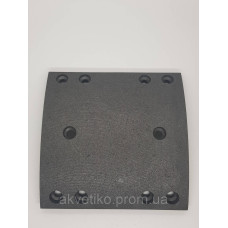 Тормозная накладка задняя Yutong ZK6831 3552-00396