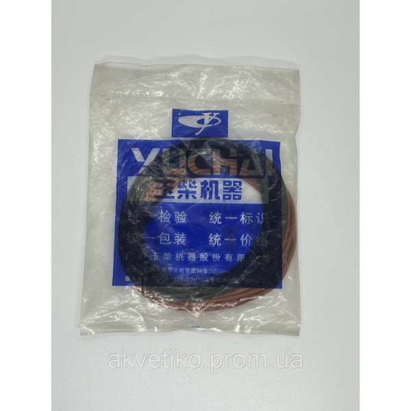 Уплотнительное кольцо гильзы цилиндра для двигателя Yuchai Diesel YC6108 A3000-1002063B (12 шт)
