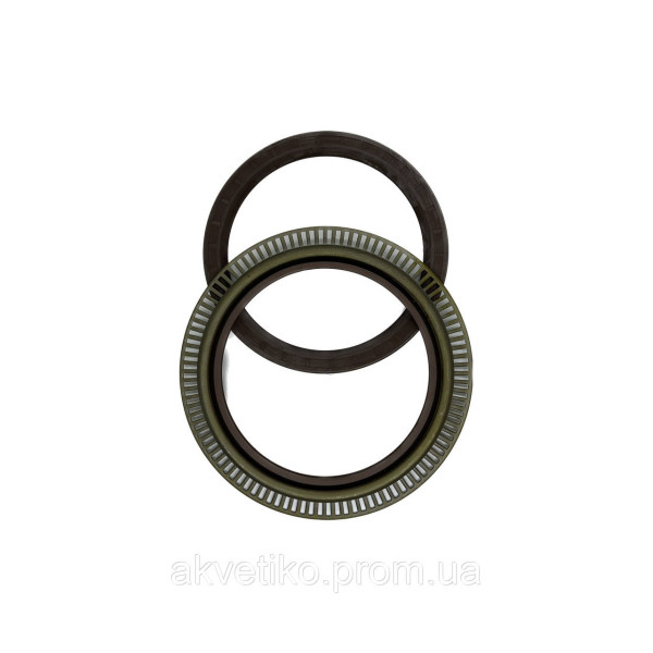 Сальник задней ступицы Shaanxi F3000 под ABS 2 шт (06.56289.0331+ 06.56289.0371) 145*175*15/14 мм