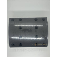 Тормозная накладка задняя Howo T7H, A7 MCP16 Leo Trade (WG9761450119 / WG9761450185)