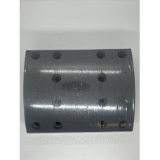 Тормозная накладка задняя Howo T7H, A7 MCP16 Leo Trade (WG9761450119 / WG9761450185)