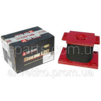 Подушка рессоры задняя Howo (3 отверстия) LEO300028A / AZ9725520276 / AZ9725520278