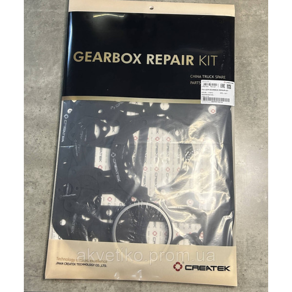 Ремкомплект прокладок КПП Fuller 9JS Креатек CK9902 F9001-XLB