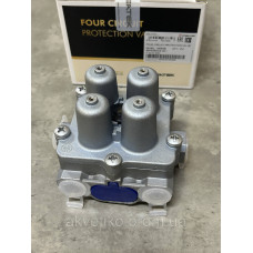 Клапан захисний гальмівний 4- контурний (81.52151.6094/CK8730) Shacman F3000