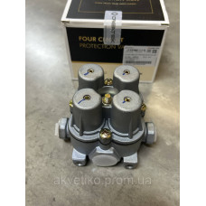 Клапан защитный тормозной 4-контурный F2000 Креатек CK8731 (AZ9100360067)