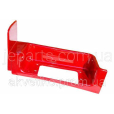 Підніжка ліва (корпус сходинки) червона Howo WG1641240012