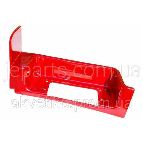 Подножка левая (корпус ступени) красная Howo WG1641240012