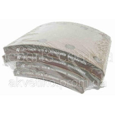 Тормозные накладки. колодки на 1 барабан передний Howo LEO500005B/LEO500006B/99000440027/99000440029