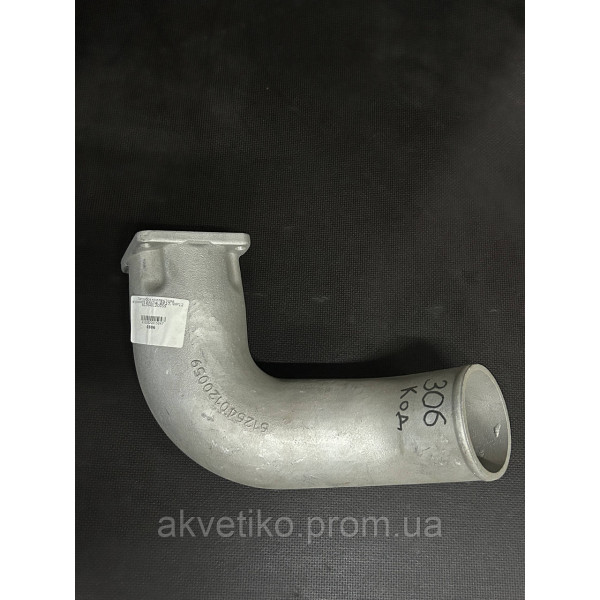 Патрубок впускного коллектора Weichai WP10, WP12 612640120059