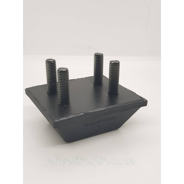 Подушка (отбойник) задней рессоры Howo А7 WG9725520727