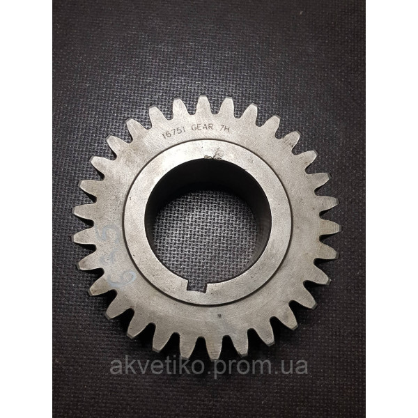 Шестерня передачи промежуточного вала КПП Shaanxi, Howo, Faw 16751/JS135-1701052