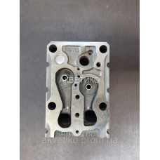 Головка блока цилиндров ГБЦ WD615 (с масляным каналом) 612600040282 (Пр-во Leo Trade)