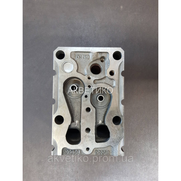 Головка блока цилиндров ГБЦ WD615 (с масляным каналом) 612600040282 (Пр-во Leo Trade)