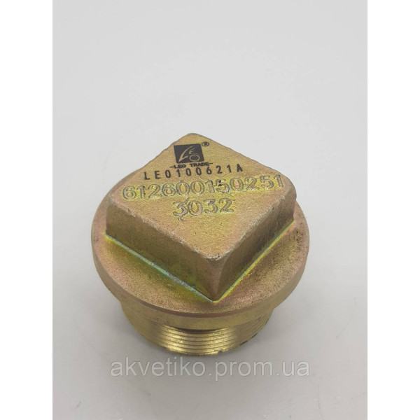 Болт сливной 612600150251 для двигателей WD615/618, WD10, WD12, WP10, WP12 (Leo Trade)