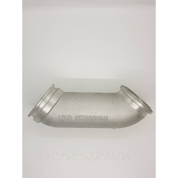 Патрубок турбины WD615 алюминиевый HOWO VG2600111141