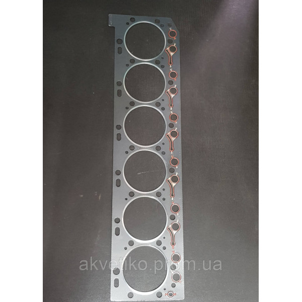 Прокладка головки блока цилиндров (ГБЦ) Cummins QSC8.3, ISLe 8.9, QSL 8.9 (4937728)